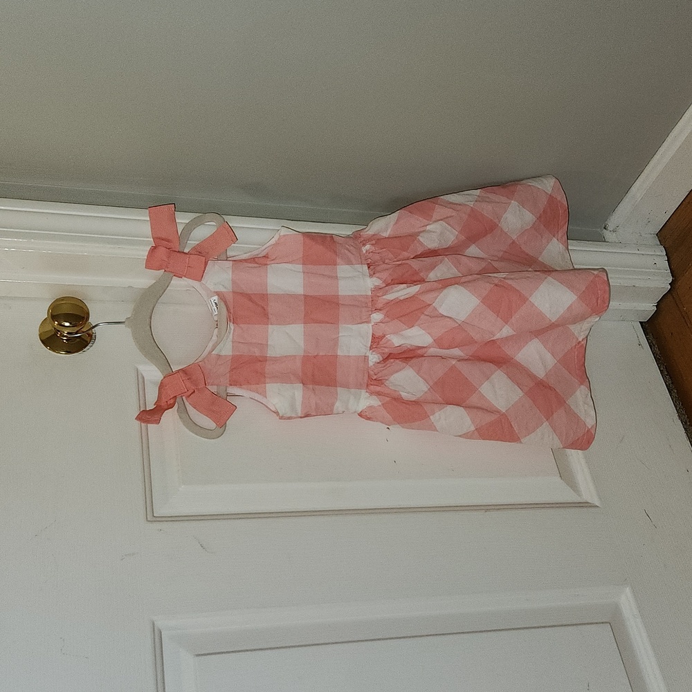 Carter's girls Gingham Tank Dress